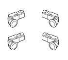 08v67-stk-210k Acura Reverse Back Up Sensor Set White Diamond Pearl Fits