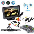 667016730385 Monitor Wireless Car Backup Camera Rear Viewsystem Night