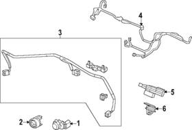 32130-31m-a00 Acura Genuine Wire Harness