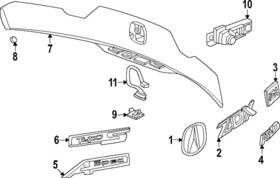 86583111 Acura Genuine Rear Camera
