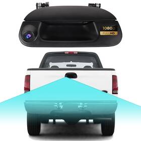 Ath-f150a Asure Hd Pickup Truck Tailgate Handle Rear View Backup Camera For Ford F150 1997-2003