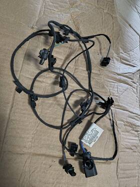 4g5-971-095-a Audi 12-18 A6 Preium Plus Front Bumper Parking Sensor Pdc Wiring Harness Oem