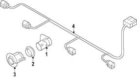 4m0-919-261-h Audi Genuine Mount Bracket 4m0-919-261-h Audi Genuine Mount Bracket