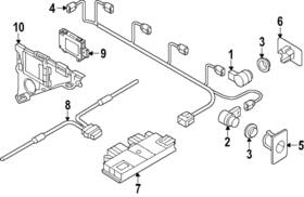 4m0-971-104-cm Audi Genuine Wire Harness