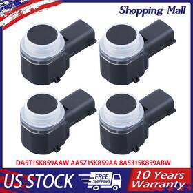 Autoparts-shopping-mall 445053776756 4pcs Backup Parking Sensors For Ford Focus 2009-2014 Lincoln Mark Lt 2010-14