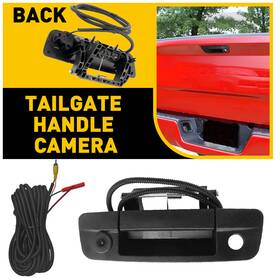 68044904ag Auxito 68044906aa Rear Back Latch Tailgate Handle Backup Camera For 2009-17 Dodge Ram