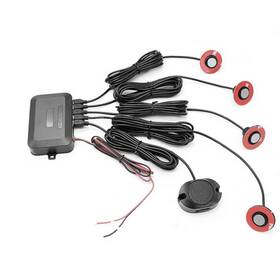 5799768 Bcsmmcar Car Reverse Backup Rear Buzzer Radar System Kit 4 Parking Sensors Sound Alarm