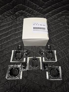 51-11-2-163-615 Bmw New Genuine Oem Parking Aid Sensor Bracket Kit Front Cover