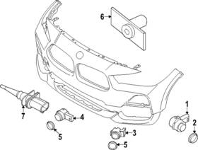51-11-7-499-488 Bmw Genuine Mount Kit