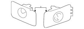 51-11-8-069-242 Bmw Genuine Park Sensor Mount