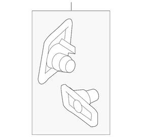 Bmw 51-11-8-082-476 Genuine Park Sensor Mount Kit