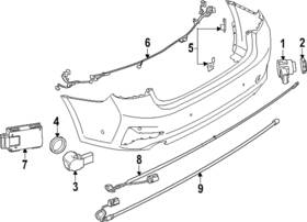 51-12-5-a69-7d0 Bmw Genuine Mount Kit