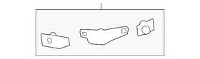 51-12-8-081-618 Bmw Genuine Mount Kit