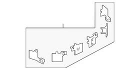 51-12-8-083-311 Bmw Genuine Mount Kit