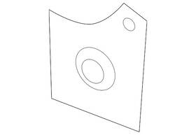 51122222056 Bmw Genuine Park Sensor Mount Kit