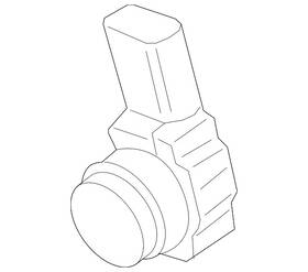 66-20-9-827-001 Bmw Genuine Sensor