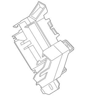 Bmw 66-33-6-854-515 Genuine Mount Bracket