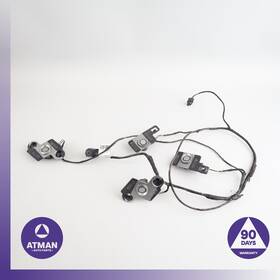 66208064927 Bmw 14-19 F86 X6m X6 Rear Bumper Wire Harness With Parking Aid Sensor Set Oem
