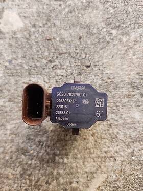 7927981-01 Bmw 2019 To 2024 Parking Distance Sensor Oem 6620 Silver