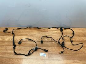 9236916 Bmw Oem F12 F06 F13 Front Parking Distance Sonic Sensors Pdc Wire Harness White