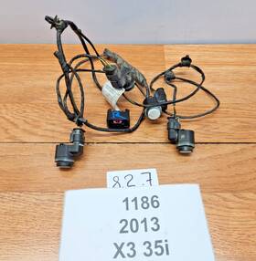 9304732 Bmw 2011-2017 Oem F25 X3 Rear Parking Pdc Wiring Harness White 300 9304732 Bmw 2011-2017 Oem F25 X3 Rear Parking Pdc Wiring Harness White 300