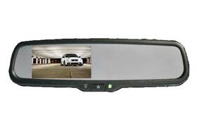 Vtm43mw Boyo/vision Tech Rear-view Mirror With 4.3 Inch Tft-lcd Backup Camera Monitor