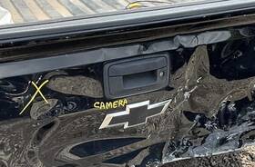 596-01122 Chevrolet Truck Camera/projector Classic Style Camera Rear Fits 16-19 Sierra 1500 Pickup 757356