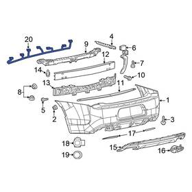 Chrysler Oe 68280375ab For 300 16-23 Rear Parking Aid System Wiring Harness