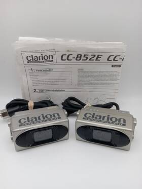 Cc852e Clarion 2 Surround Sight Camera With Instructions Commercial Back Up