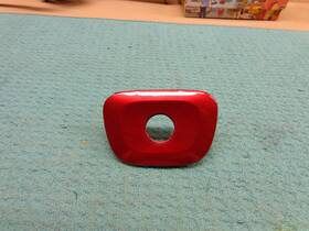 1yr54jrpae Dodge Jeep Cherokee 14 15 16 17 Rear View Backup Camera Cherry Red Bezel Trim With Screws