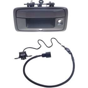 16578749 Evan-fischer Tailgate Handle For 2017-20 Chevrolet Colorado With Back Up Camera Tetured Black