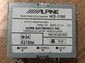 234996 Ferrari California Rear View Parking Assist Ccd Camera Control Module