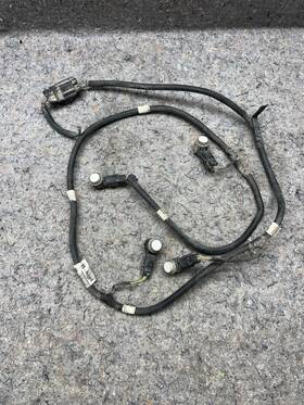 Dm5t-15k868 Ford 2012 - 2018 Focus 2.0 Rear Bumper Wire Harness With Parking Sensors Oem White Dm5t-15k868 Ford 2012 - 2018 Focus 2.0 Rear Bumper Wire Harness With Parking Sensors Oem White