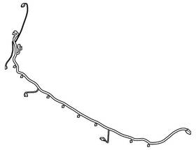 Fv6z-15k867-a Ford Genuine Wire Harness