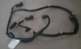 Hg9t-15k868-ac Ford 2017- 20 Fusion Rear Bumper Parking Sensor Wire Harness With Black Sensors Oem