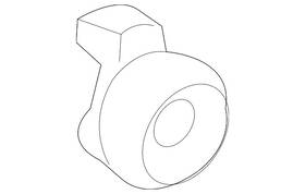 Jk2z-15k861-d Ford Genuine Park Sensor Retainer