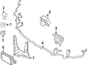 Lj6z-15a862-abptm Ford Genuine Inner Bracket