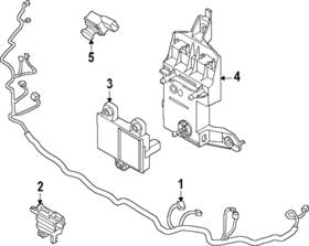 Lx6z-14b474-ap Ford Genuine Wire Harness Lx6z-14b474-ap Ford Genuine Wire Harness
