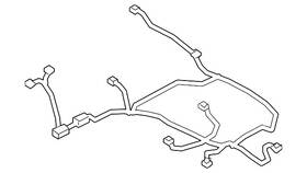 Lx6z-15k868-bl Ford Genuine Wire Harness Lx6z-15k868-bl Ford Genuine Wire Harness