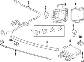 M1mz-15k868-ac Ford Genuine Wire Harness M1mz-15k868-ac Ford Genuine Wire Harness