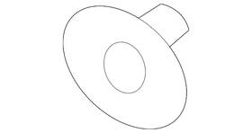 M2dz-15k861-cd Ford Genuine 2021-2024 Bronco - Sensor Ring