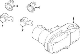 N1wz-15c872-keptm Ford Genuine Retainer