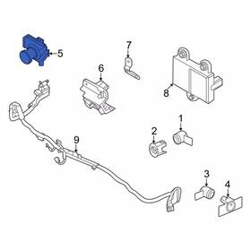Nk4z-19g490-l Ford Genuine Camera Nk4z-19g490-l Ford Genuine Camera