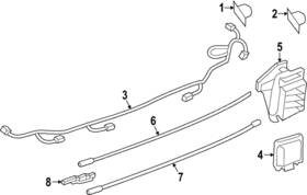 Nl1z-15k868-a Ford Genuine Wire Harness