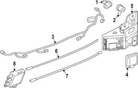 Nl7z-15k868-db Ford Genuine Wire Parking Distance Aid Se
