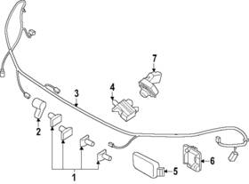 Nu5z-15k859-arptm Ford Genuine Sensor Nu5z-15k859-arptm Ford Genuine Sensor