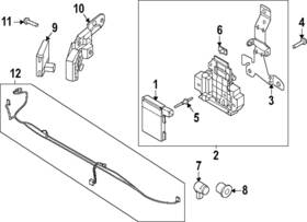 Rl3z-15a862-ra Ford Genuine Park Sensor Retainer Rl3z-15a862-ra Ford Genuine Park Sensor Retainer