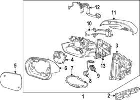 26506155 Gm Genuine Side Camera