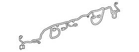 42473168 Gm Genuine Rear Object Alarm Sensor Wiring Harness 42473168 Gm Genuine Rear Object Alarm Sensor Wiring Harness