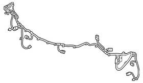 84594912 Gm Genuine Front Object Alarm Sensor Wiring Harness 84594912 Gm Genuine Front Object Alarm Sensor Wiring Harness